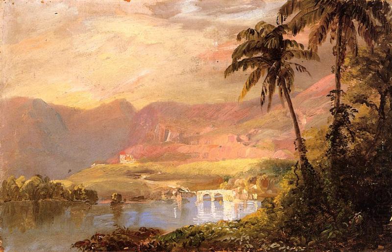 Tropical Landscape, Frederic Edwin Church